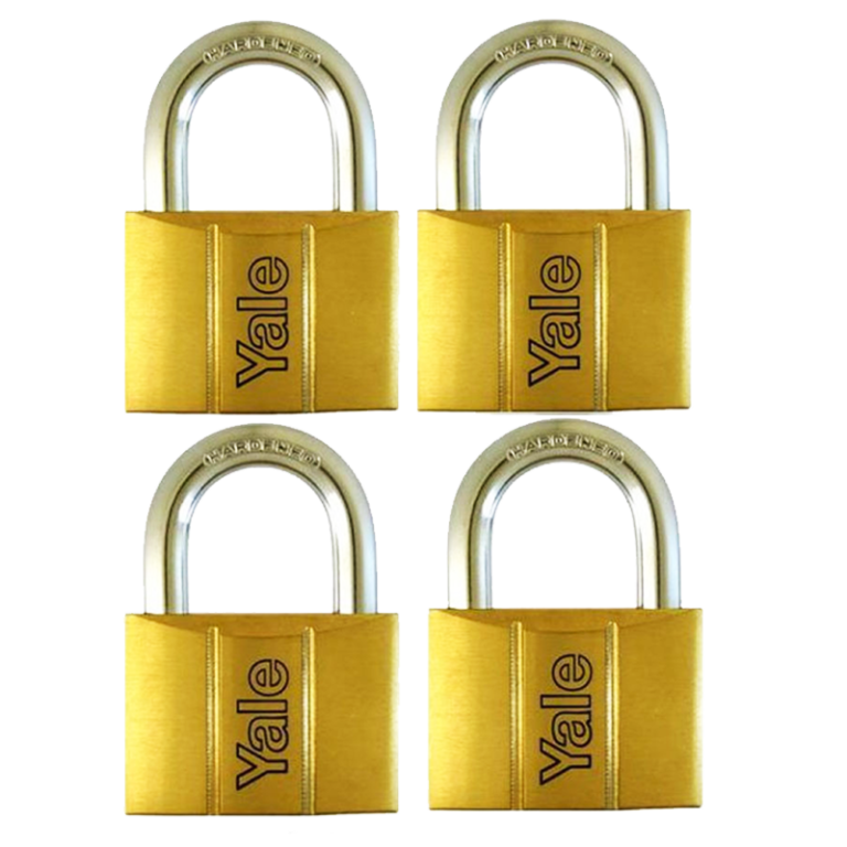 V140.50 KA4 Yale Brass Padlock